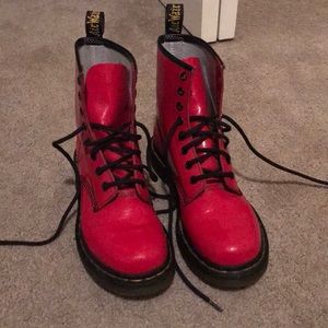 Red Dr. Martens